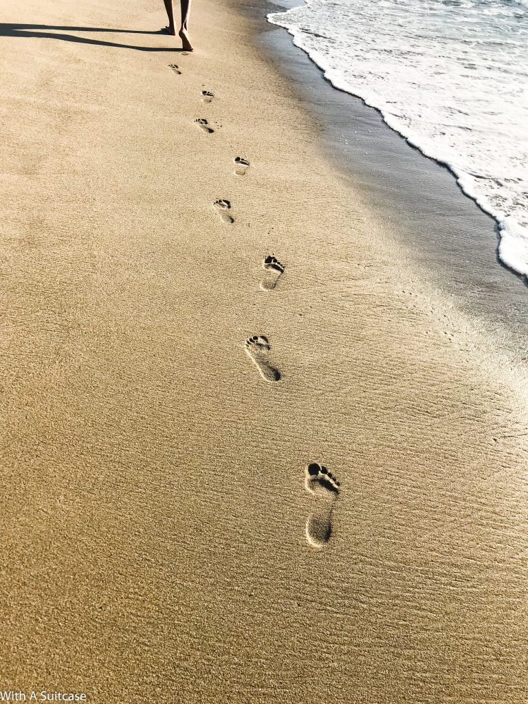 LA Venice Beach Footsteps